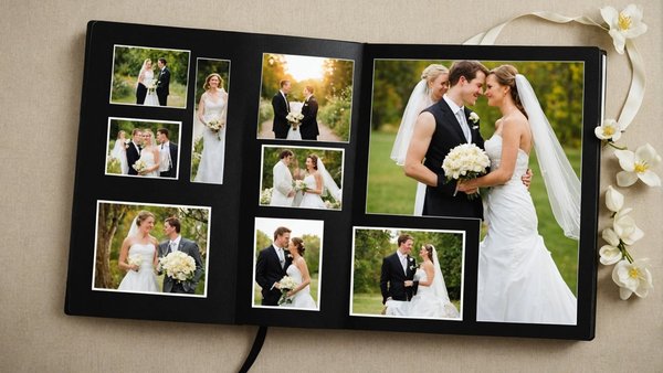 Choisir l'album photo mariage parfait pour vos souvenirs