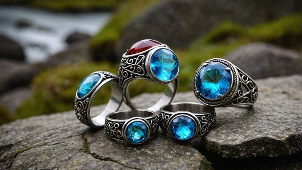 Découvrez l'univers mystique des bagues en pierre et leurs bienfaits